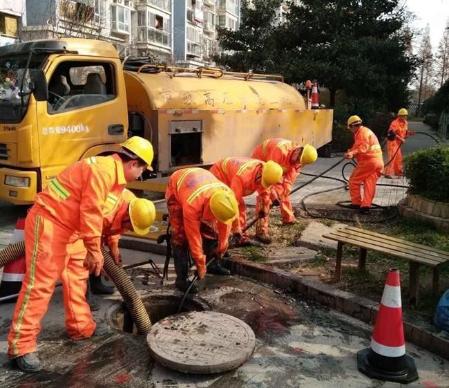 蒋巷市政管道清淤